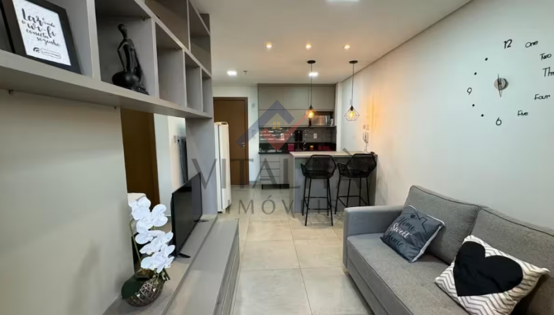 Apartamento à venda com 1 quarto, 36m² - Foto 3